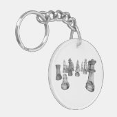 Sleutelhanger schaken (Voorkant Links)