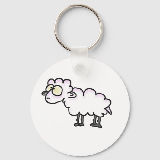 Sleutelhanger schapen (Voorkant)
