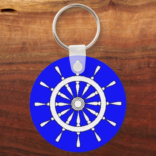Sleutelhanger - Scheepswiel (Voorkant)