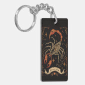 Sleutelhanger Schorpioen Hemelse Zodiac Art (Voorkant Links)