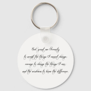 Sleutelhanger - Serenity Prayer