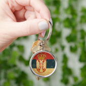 Sleutelhanger Servië-vlag (Hand)