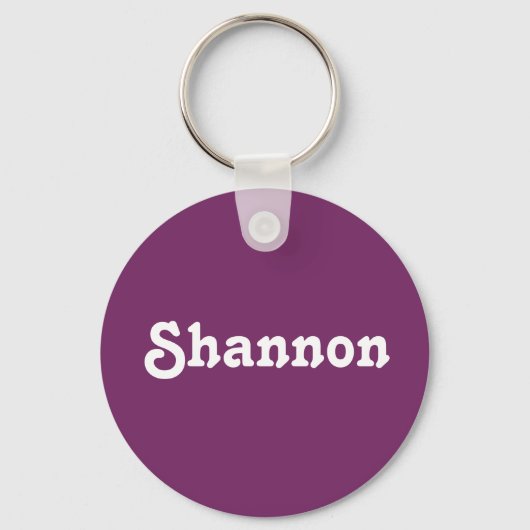 Sleutelhanger Shannon (Voorkant)