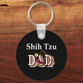 Sleutelhanger shih tzu vader (Voorkant)
