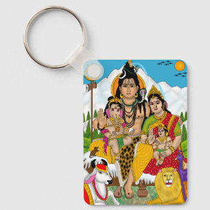 Sleutelhanger Shiva Familie