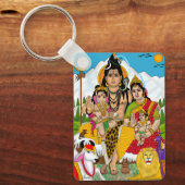 Sleutelhanger Shiva Familie (Voorkant)