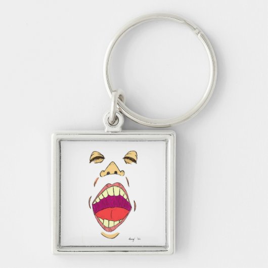 sleutelhanger "Shout" (Voorkant)