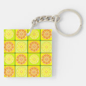 Sleutelhanger sinaasappels en lemmetjes (Achterkant)