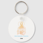 Sleutelhanger: Sint-Athanasius van Alexandrië Sleutelhanger (Voorkant)
