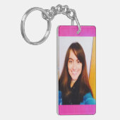 sleutelhanger sjabloon fotorechthoek (Voorkant Links)