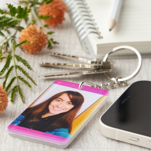 sleutelhanger sjabloon fotorechthoek (Voorkant Rechts)