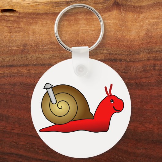 Sleutelhanger slak (Voorkant)