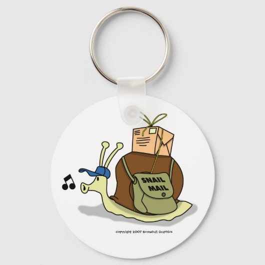 Sleutelhanger slak e-mail (Voorkant)