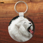 Sleutelhanger: Sleutelhanger van de witte leeuw (Voorkant)