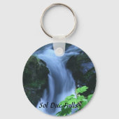 Sleutelhanger: Sol Duc-Herfsten Sleutelhanger (Voorkant)