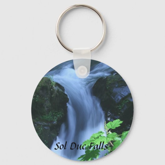 Sleutelhanger: Sol Duc-Herfsten Sleutelhanger (Voorkant)