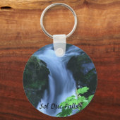 Sleutelhanger: Sol Duc-Herfsten Sleutelhanger (Voorkant)