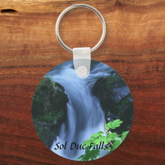 Sleutelhanger: Sol Duc-Herfsten Sleutelhanger (Voorkant)