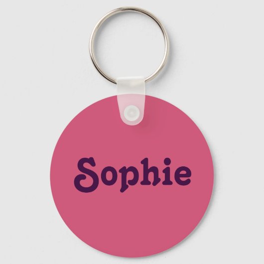 Sleutelhanger Sophie (Voorkant)