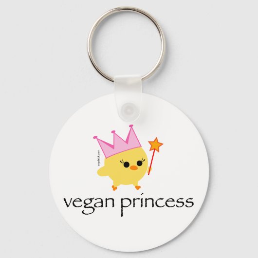 Sleutelhanger Soychick Vegan Princess (Voorkant)