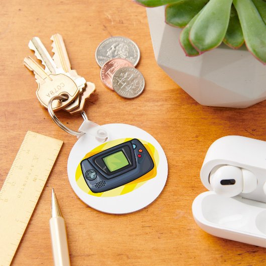 Sleutelhanger spelconsole