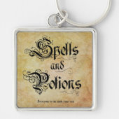 Sleutelhanger Spellen en Poties (Voorkant)