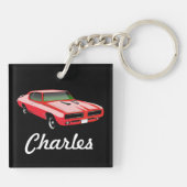 Sleutelhanger - Spiernaam (Achterkant)