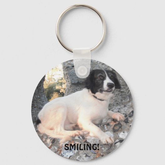 Sleutelhanger Sprollie Bezoek Castle Smiling (Voorkant)