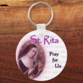 Sleutelhanger St. Rita (Voorkant)