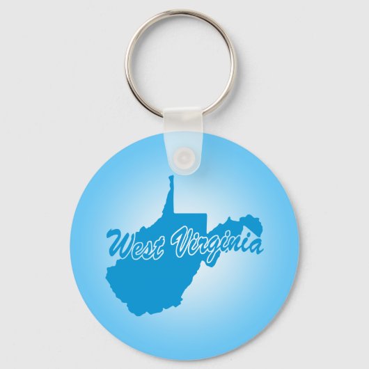 Sleutelhanger Staat West Virginia (Voorkant)