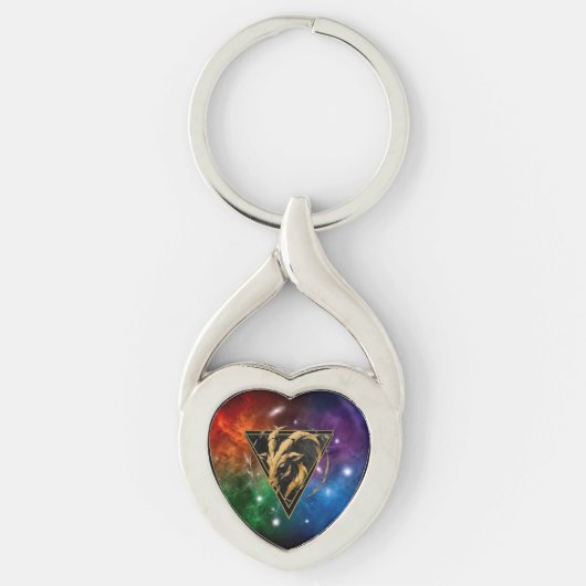 Sleutelhanger Steenbok Zodiac Cadeau Astrologie (Voorkant)