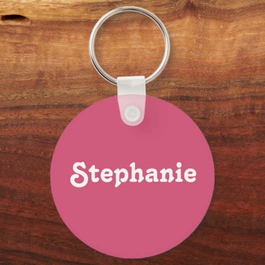 Sleutelhanger Stephanie (Voorkant)