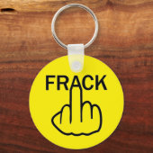 Sleutelhanger stoppen fracking (Voorkant)