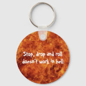 Sleutelhanger stoppen, laten vallen en draaien (Voorkant)