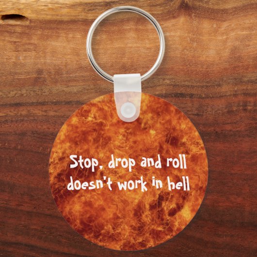 Sleutelhanger stoppen, laten vallen en draaien (Voorkant)