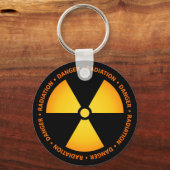 Sleutelhanger stralingssymbool (Voorkant)