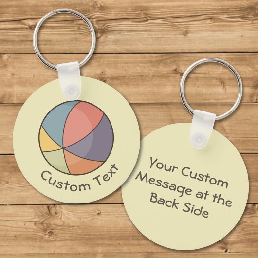 Sleutelhanger strandbal