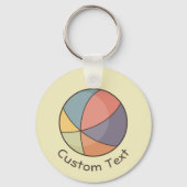 Sleutelhanger strandbal (Voorkant)