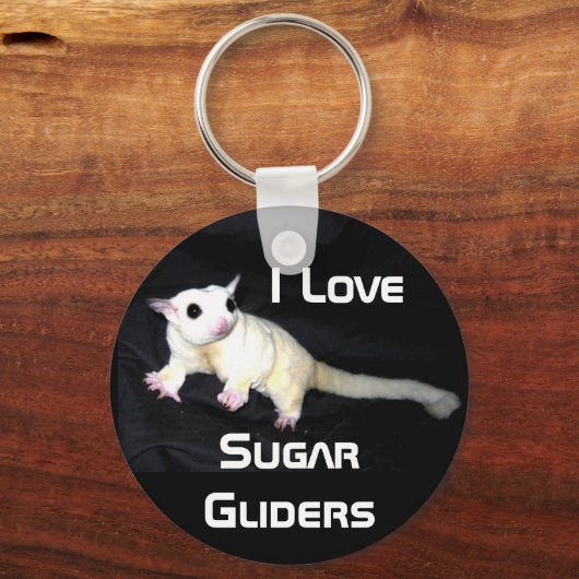 Sleutelhanger suikerzweefvliegtuig (Voorkant)