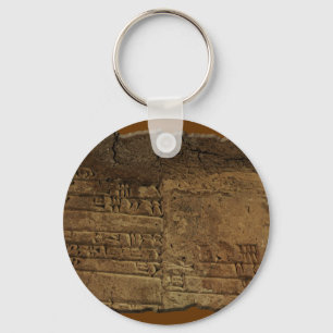 sleutelhanger "Sumerian Cuneiform Writing"-cadeau