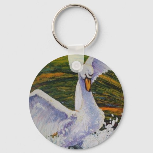 Sleutelhanger Swan (Voorkant)