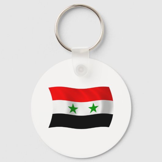 Sleutelhanger Syrische vlag (Voorkant)