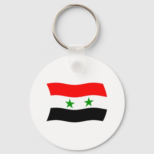 Sleutelhanger Syrische vlag (Voorkant)