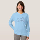 Sleutelhanger T-shirt (Voorkant volledig)
