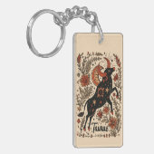 Sleutelhanger Taurus Hemelse Zodiac Art (Voorkant Links)