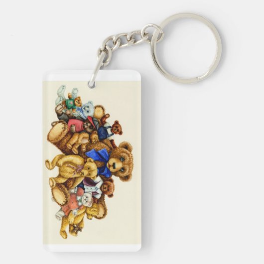 SLEUTELHANGER TEDDY BEAR HUGS Customize (achterkant)