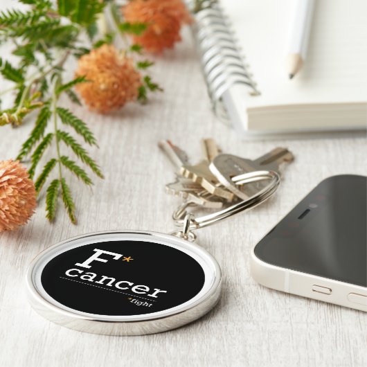 sleutelhanger tegen kanker (Zijkant)