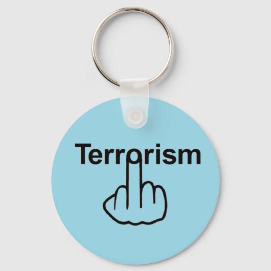 Sleutelhanger Terrorisme Flip (Voorkant)