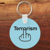 Sleutelhanger Terrorisme Flip (Voorkant)