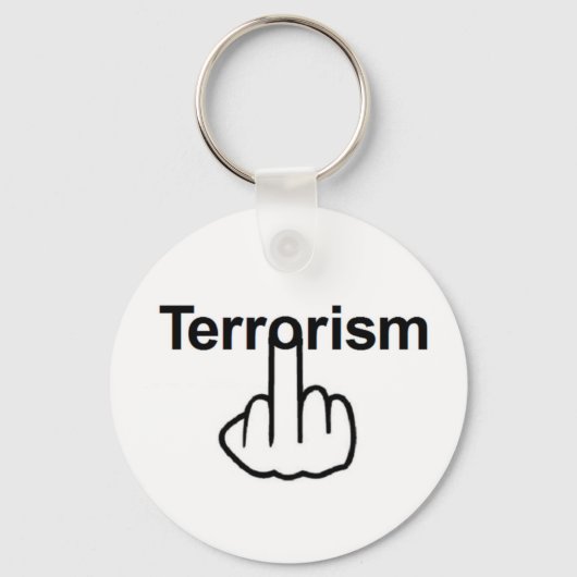Sleutelhanger Terrorisme Flip (Voorkant)
